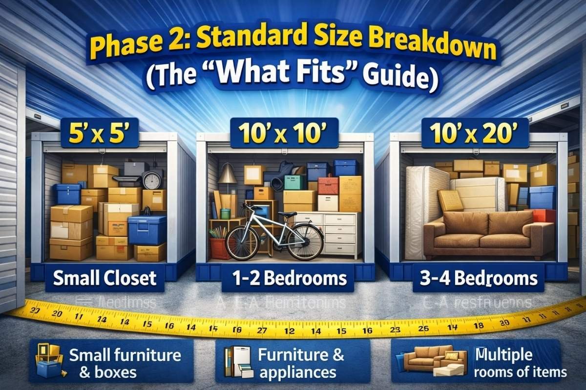 Standard Size Breakdown